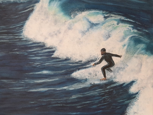 The surfer